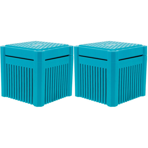 2Pièces Accessoire Filtre Aquarium Cube ABS Matériel Durable 2