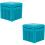 2Pièces Accessoire Filtre Aquarium Cube ABS Matériel Durable 7