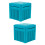 2Pièces Accessoire Filtre Aquarium Cube ABS Matériel Durable 8