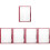 5Pcs PVC Menu Covers Practical Restaurant Accessories 5