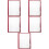 5Pcs PVC Menu Covers Practical Restaurant Accessories 7