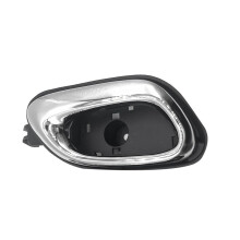 Base de la Manija Interior de la Puerta Derecha 20955311 20955302 para Chevy Camaro 2010-2015 Panel de Moldura Cromada Abierta de la Manija de la