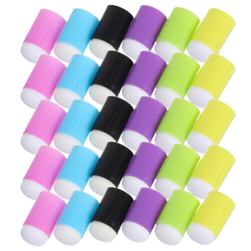 60St Assortiment Finger Daubers Voor Vingerverf Knutselactiviteiten 1