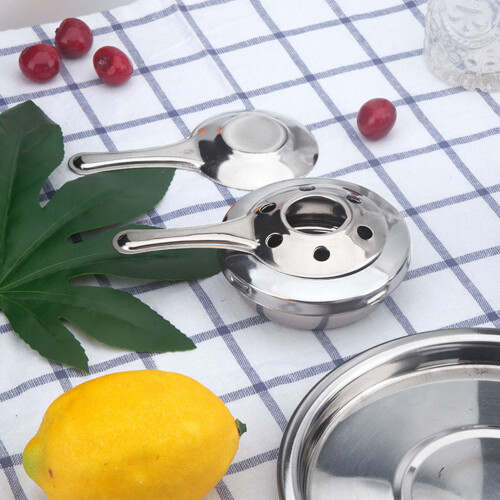 Fondue Set Voor Chocolade Met Rvs Splatter 1