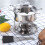 Fondue Set Voor Chocolade Met Rvs Splatter 4