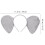 2Ensembles Bandeau Éléphant Gris Cosplay Peluche Oreilles Queue 10