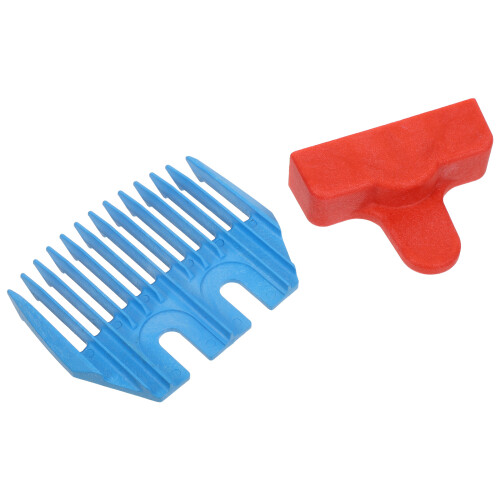 4Sets Assorted Color Magnetic Sheep Shears Guard Plastic Trimmer Guide 2