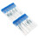 150Pcs Universal Sewing Machine Needles Metal Multi Color for Home Use 3