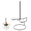 3Sets Black Stainless Donut Rack Party Dessert Display Stand 2