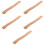 5Pcs Durable Wood Handles Comfortable Grip Handle Replacement 9