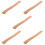 5Pcs Durable Wood Handles Comfortable Grip Handle Replacement 10