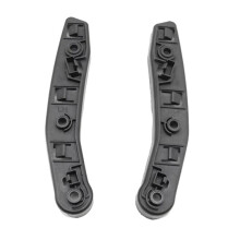 1Pair Front Bumper Bracket Mount Repair 670032916 670032915 for Levante 2017-2020 Headlamp Long Holder Clips