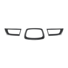 Grille de Capot Avant de Voiture Grille de Pare-Chocs de Course Accessoires Extérieurs pour Impreza WRX STI 2006-2007,A