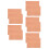 10Pcs Cigar Storage Cedar Sheets Adjustable Wood Dividers for Box Jar 10