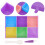 3Sets Multi Color Plastic Bead and Diamond Sorting Trays for Kids 5