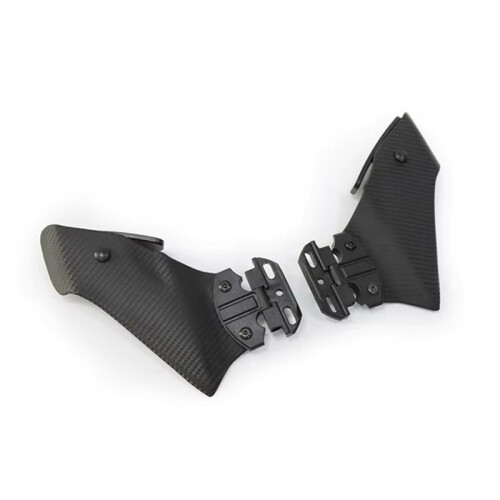 Motorcycle Side Winglet Kit Spoiler Fairing Rear View Mirror Fixed Wing Kit for   500 400 Ninja500