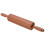 2Pcs Brown Plastic Dough Rolling Pins for Home Baking Use 11