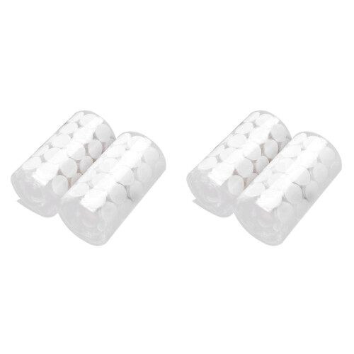 400Pairs White Round Dot Stickers Double Sided Hook Tape for Wall Use 1