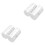 400Pairs White Round Dot Stickers Double Sided Hook Tape for Wall Use 3