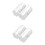 400Pairs White Round Dot Stickers Double Sided Hook Tape for Wall Use 5