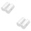 400Pairs White Round Dot Stickers Double Sided Hook Tape for Wall Use 6