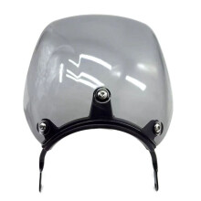 Acessórios para Motocicletas WindScreen Visor Defletor para Guerrilla 450 Guerrilla450 2024-2025 Cinza Fumaça