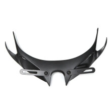 Motorcycle Front Fairing Winglets Aerodynamic Wing Side Wings Spoiler for Forza 350 2021 2022 Black