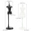 4St ABS Dress Forms Met Display Stand Wit Voor Poppenaccessoires 2