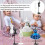 4St ABS Dress Forms Met Display Stand Wit Voor Poppenaccessoires 3