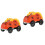 2Pièces Jouet Orange ABS Circuit 6