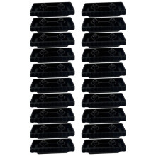 20pcs Black Feet Mounting System,Mounting Feet for  Packout, Mounting Feet for  Packout System