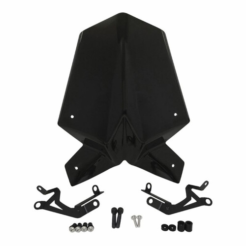 Motorcycle Windscreen Windshield Screen Shield Wind Deflector Bracket for   125 200 390 2017-2022