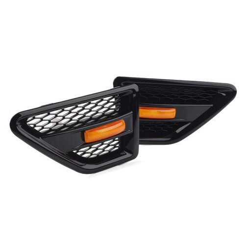 Car Side Vent Mesh Front Grille Grill for  Freelander 2 2006-2016  Side  Lights
