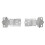 2Pcs Rear Door Hinge for   Ducato  Boxer  Jumper 2006- Door Hinge Conversion Kits,A 1
