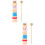 2Ensembles Machine À Tricoter En Bois, Accessoire DIY Pour Écharpes 7