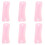 12St Roze Slapend Haarrollers Coral Fleece Haarstyling Set 2