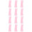 12St Roze Slapend Haarrollers Coral Fleece Haarstyling Set 6