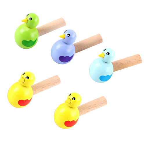 10St Gekleurde Fluitjes Vogel Speelgoed Kind Educatief 1