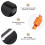 2Pièces Accessoires Poussette Aluminium Noir Pour 7