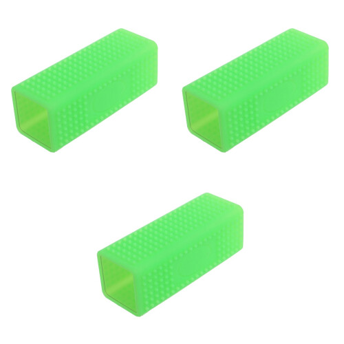 3Pièces Ramasse Poils Silicone Vert Pour 2