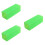 3Pièces Ramasse Poils Silicone Vert Pour 7