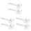30Pièces Alimentateur Ruche Plastique Durable 2