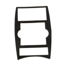For Commander 2006-2010 Carbon Fiber Car Central Control Navigation Panel Cover Trim Sticker Accessories