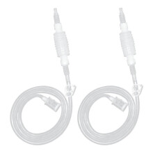 2PCS Siphon Tube Pipe Hoses, Homemade Wine Tube Filter, Wine and Beer Dispensing Equipment, 2.5M Upgraded Silicone Tube