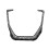 Car Navigation Screen Trim Frame Dashboard Strips for  Forester 2025 LHD Interior Accessories Forged Pattern 1