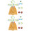 2Sets Hawaiiaanse Hula Rokken Feest Multi Comfortabele Stof 6
