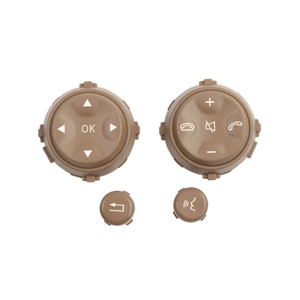 Car Multifunction Steering Wheel Button For S-Class W221 2006-2009 Cl W216 2007-2013 Car Accessories Beige 6032964811136