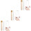 3Pièces Palette De Spatule 5
