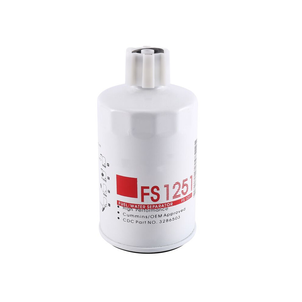 For Fs1251 For Fleetguard Fuel Filter/Water Separator 4712726103830