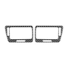 For Cobalt 2005-2010 Soft Carbon Fiber Car Side Air Vent Frame Cover Trim Sticker Accessories